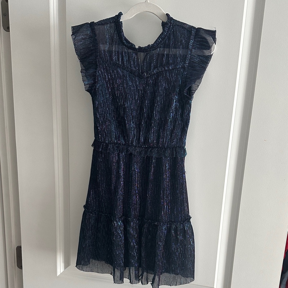 Zunie Navy Glitter Dress